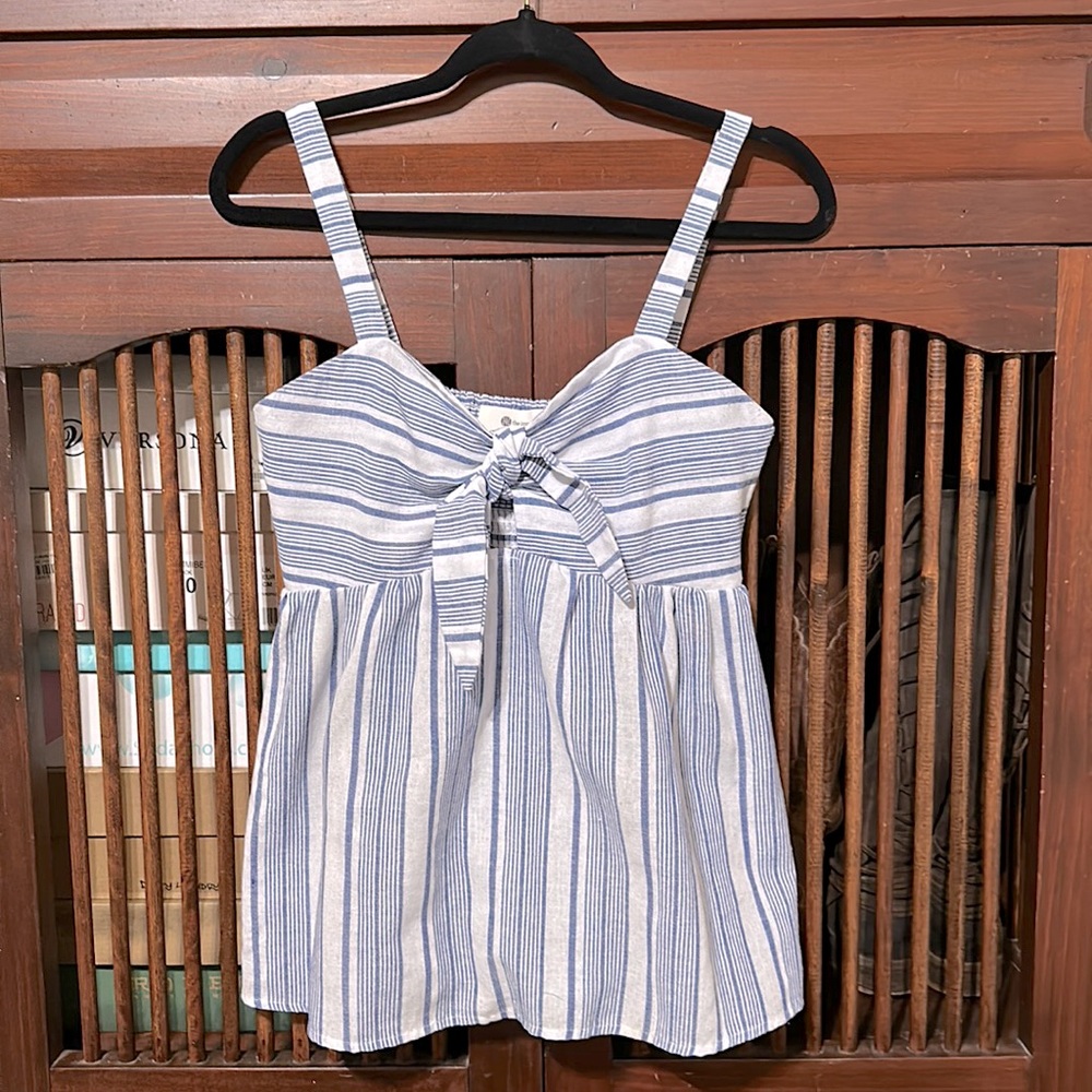 Cute striped baby doll top